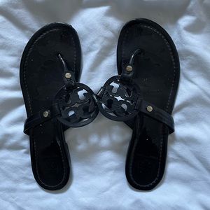 Black Tory Burch Miller Sandal